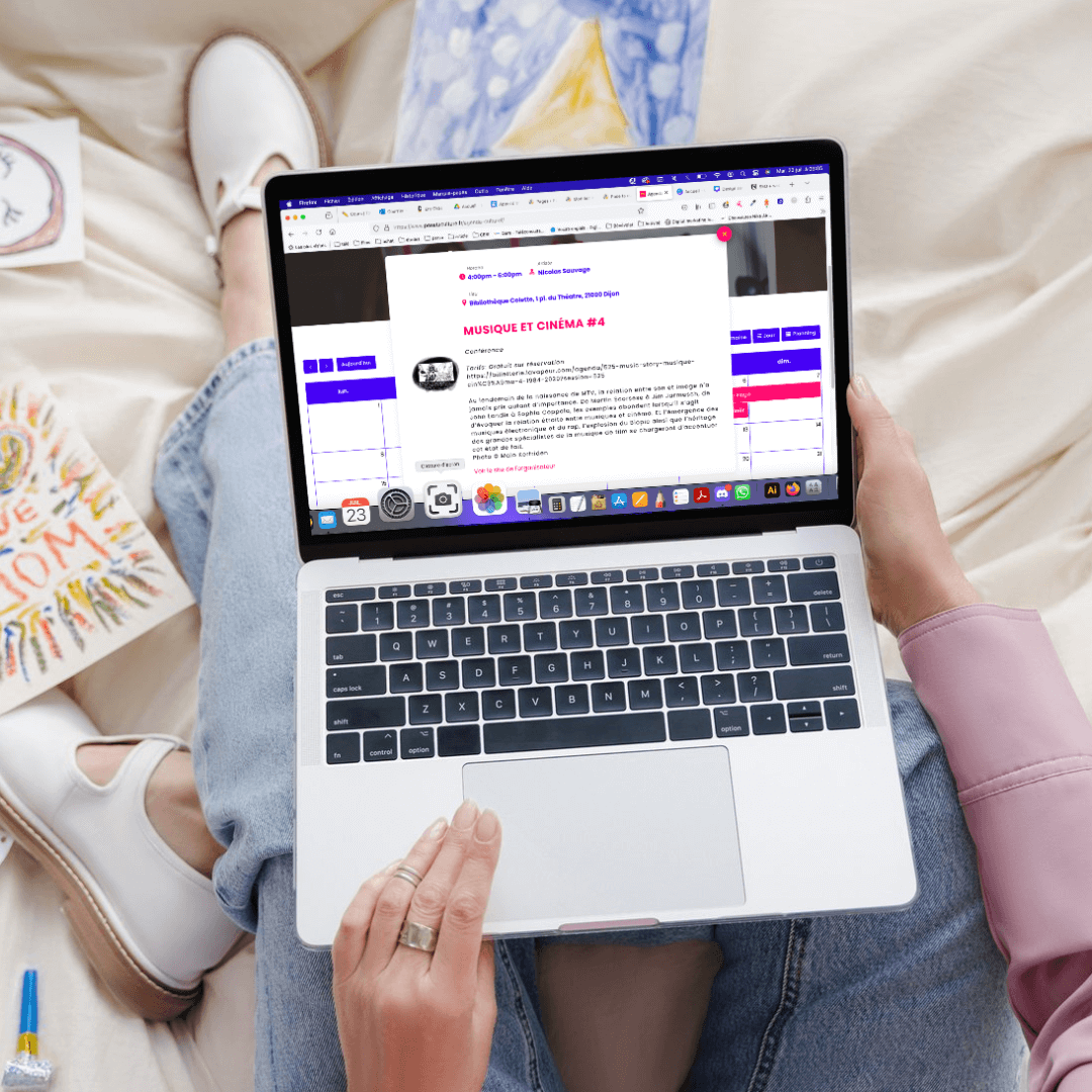 Refonte du site internet de l'association Pose ta culture