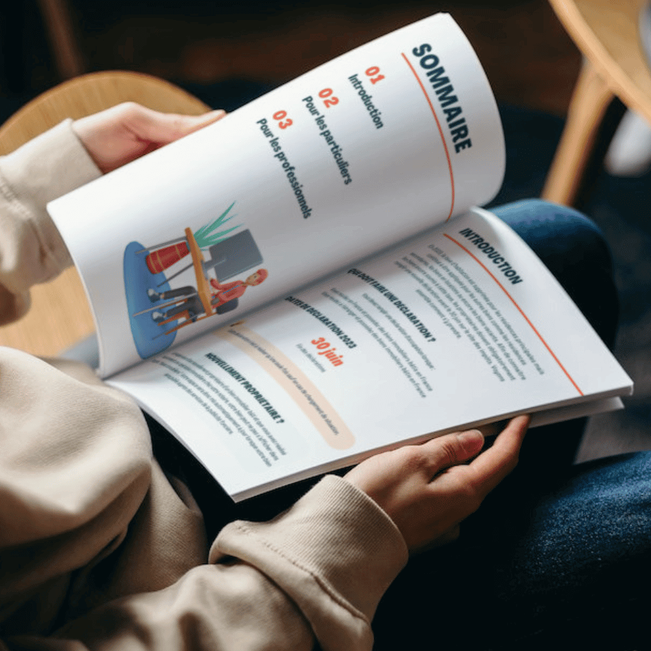 Création de guides fiscaux pour le cabinet Captax