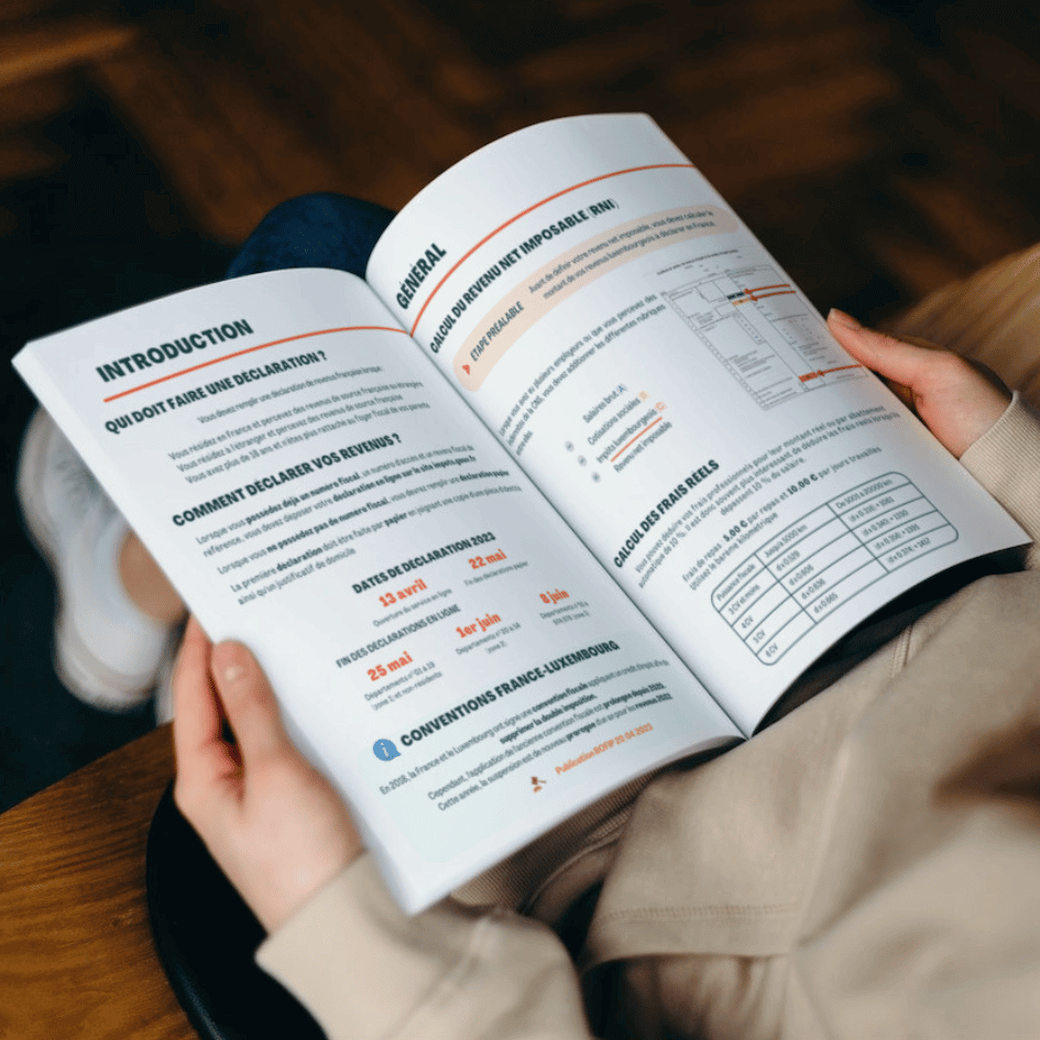 Création de guides fiscaux pour le cabinet Captax